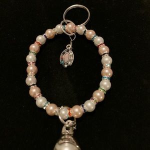 Keychain bracelets - stretchy one of a kind